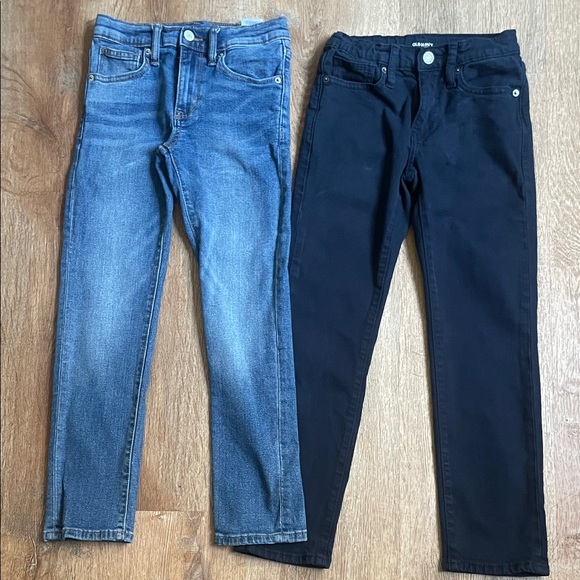 Old Navy Other - Set of 2 Old Navy Black & Blue Denim Skinny Kids’ Jeans | Size 8